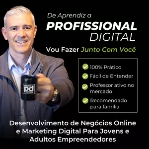 Imagem de capa para o Curso online De Aprendiz a Profissional Digital