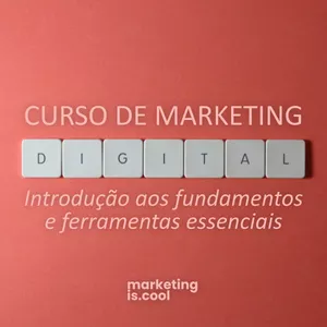 Imagem de capa para o Curso online Curso de Marketing Digital: introdução aos fundamentos e ferramentas essenciais