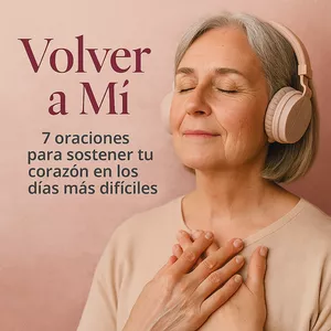 Imagen de portada para Curso online Volver a Mí – 7 oraciones para sostener tu corazón en los días más difíciles