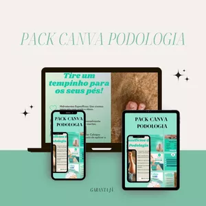 Imagem do curso PACK CANVA PODOLOGIA +DE 200 ARTES + BÔNUS EXCLUSIVO