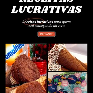 Imagem de capa para o Ebook E-BOOK: CONES E TRUFAS – RECEITAS LUCRATIVAS 🍫💰
