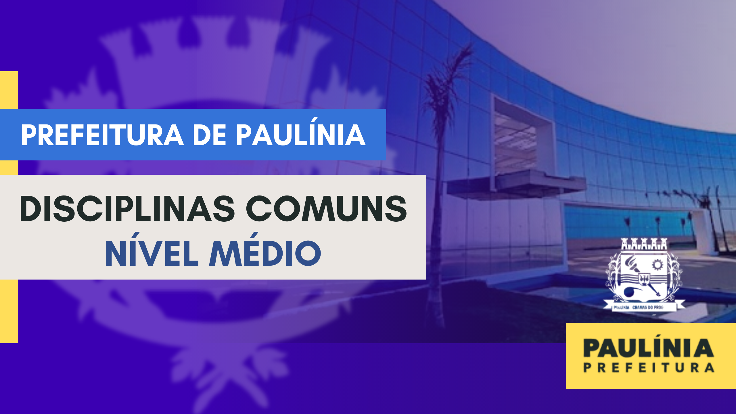 Imagem do curso Curso Online Paulínia - Cargos de Nível Médio