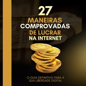 Imagem de capa para o Ebook 27 MANEIRAS COMPROVADAS de Lucrar na Internet