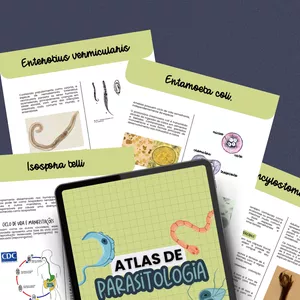 Imagem de capa para o Ebook Atlas de Parasitologia