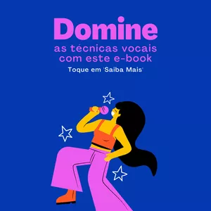 Imagem de capa para o Ebook Cantando Afinado