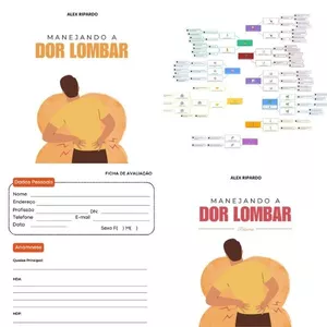 Imagem de capa para o Ebook Pacote Completo - Manejando a dor lombar