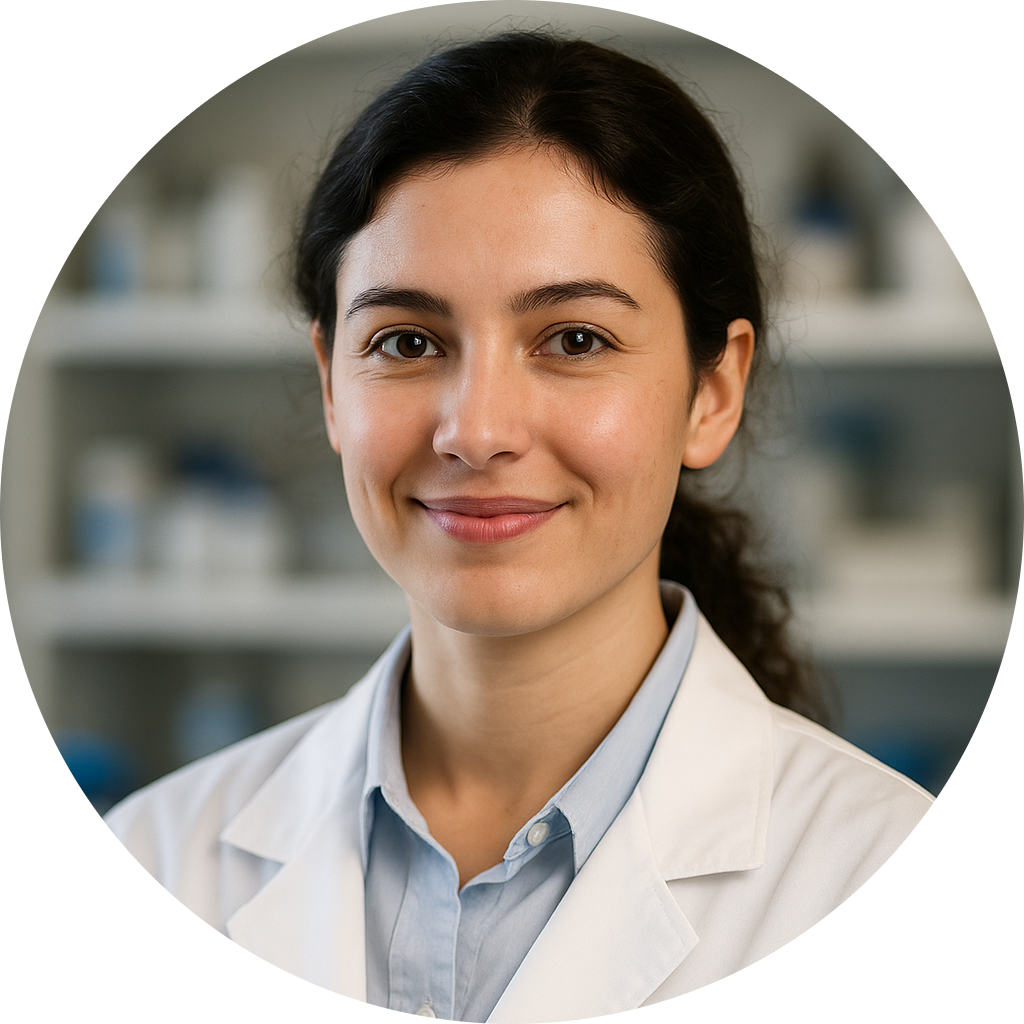 Isabela Farias – Bióloga – Área de Microbiologia Clínica