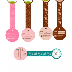 Imagem de capa para o Ebook Arte para adesivo lacre de copo bolha (copo da felicidade) 180ml Editável Canva