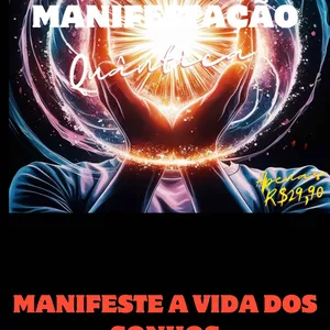 Imagem de capa para o Ebook 100 Práticas de Manifestação Quântica