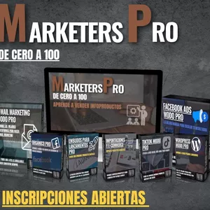 Imagen de portada para Curso online MARKETERS PRO - 