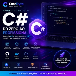 Imagem do curso C# do Zero ao Profissional