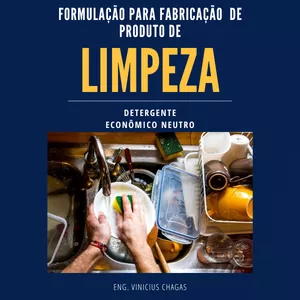 Imagem de capa para o Ebook Formulação de Detergente Econômico Neutro