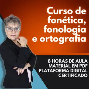 Imagem de capa para o Curso online Fonética, fonologia e ortografia