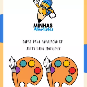 Imagem de capa para o Ebook Capas para Avaliação de Artes para Imprimir