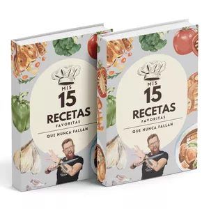 Imagen de portada para Ebook Mis 15 recetas favoritas que nunca fallan 