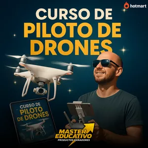 Imagen de portada para Ebook CURSO DE PILOTO DE DRONES