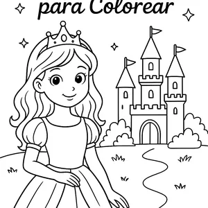 Imagen de portada para Ebook Libro en PDF para colorear en animación 