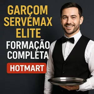 Imagem do curso Garçom ServeMax Elite – Formação Completa 