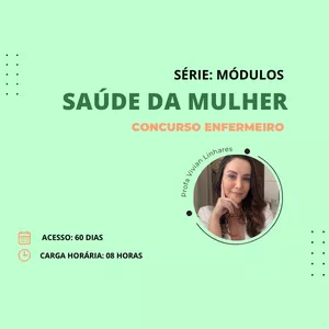 Imagem de capa para o Curso online SAÚDE DA MULHER 