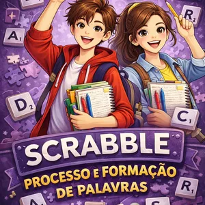 Imagem de capa para o Ebook Ferramenta Pedagógica: Jogo Scrabble