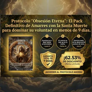 Imagen de portada para Ebook Protocolo "Obsesión Eterna": El Pack Definitivo de Amarres con la Santa Muerte para dominar su voluntad en menos de 9 días.