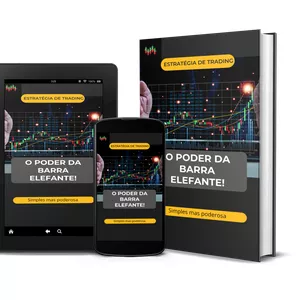 Imagem de capa para o Ebook Estratégia de Trading: O poder da barra elefante