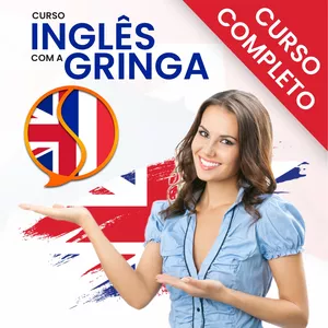 Imagem de capa para o Curso online Inglês com a Gringa - Curso Completo