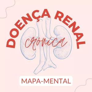 Imagem de capa para o Ebook Doença Renal Crônica | Mapa-mental
