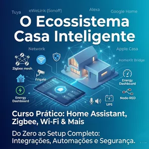 Imagem do curso Home Assistant é o Ecossistema da Casa Inteligente