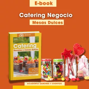 Imagen de portada para Curso online 📙E-book Catering negocio mesas dulces