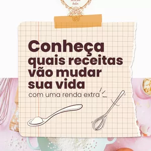 Imagem do curso E-book - Receitas que vão mudar a sua vida