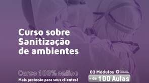 Curso de sanitização de ambientes