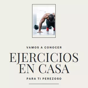 Imagen de portada para Ebook Ejercicios caseros para perezosos