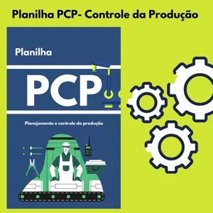 Imagem de capa para o Curso online Planilha PCP- Controle da Produção