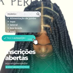 Imagem de capa para o Curso online Curso de tranças 