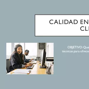 Imagen de portada para Curso online Calidad en el servicio al cliente