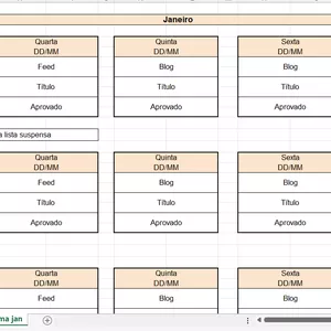 Imagem de capa para o Curso online Mestre das Redes Sociais: Planilha de Gestão de Conteúdo