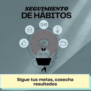 Imagen de portada para Ebook Diario de Seguimiento de Hábitos:  Planificador Diario, Semanal y Mensual para alcanzar tus objetivos