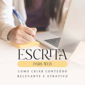 Imagem de capa para o Ebook Escrita para Web: Como Criar Conteúdo Relevante e Atrativo