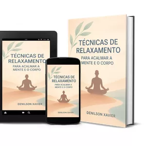 Imagem de capa para o Ebook Técnicas de Relaxamento para Acalmar a Mente e o Corpo