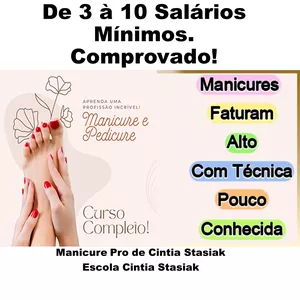 Imagem de capa para o Curso online Manicure Pro - Cintia Stasiak