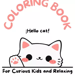 Cover image for Ebook HELLO CATS COLORING BOOK