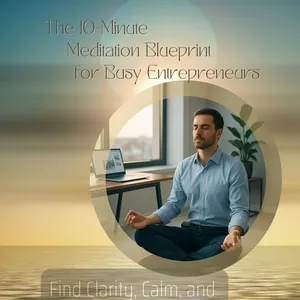 Cover image for Ebook The 10-Minute Meditation Blueprint for Busy Entrepreneurs