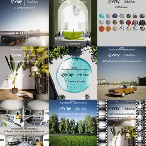 Imagen de portada para Curso online Curso de V-Ray en 3ds Max