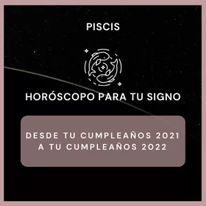 Imagem principal do produto Horóscopo Anual Piscis: Período 2021-2022
