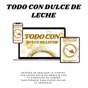 Imagen de portada para Ebook TODO CON DULCE DE LECHE