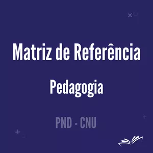 Imagem de capa para o Curso online Matriz de Referência - Pedagogia (PND/CNU)