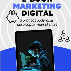 Imagem de capa para o Ebook Três estratégias para alavancar seu Marketing Digital