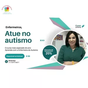 Imagem de capa para o Curso online Enfermagem e autismo: Como atuar