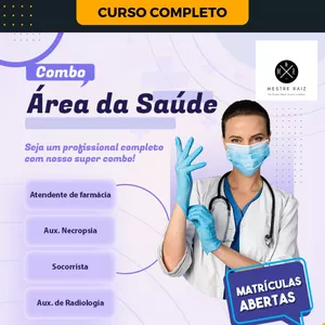 Imagem de capa para o Curso online Combo Área de Saúde Mestre Raiz
